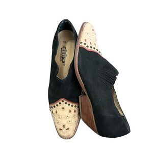 Women’s size 7 ankle booties western leather r